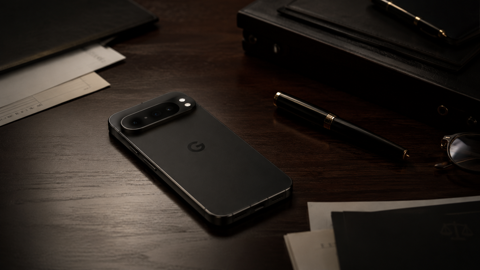 Secure Pixel device on desk — Optimise Privacy